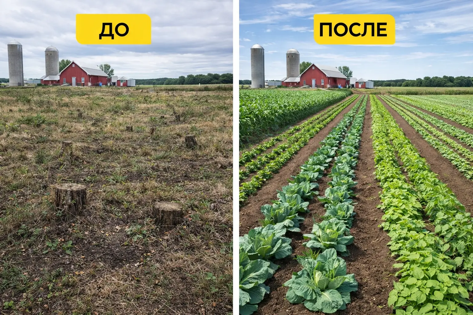 Фермерские земли